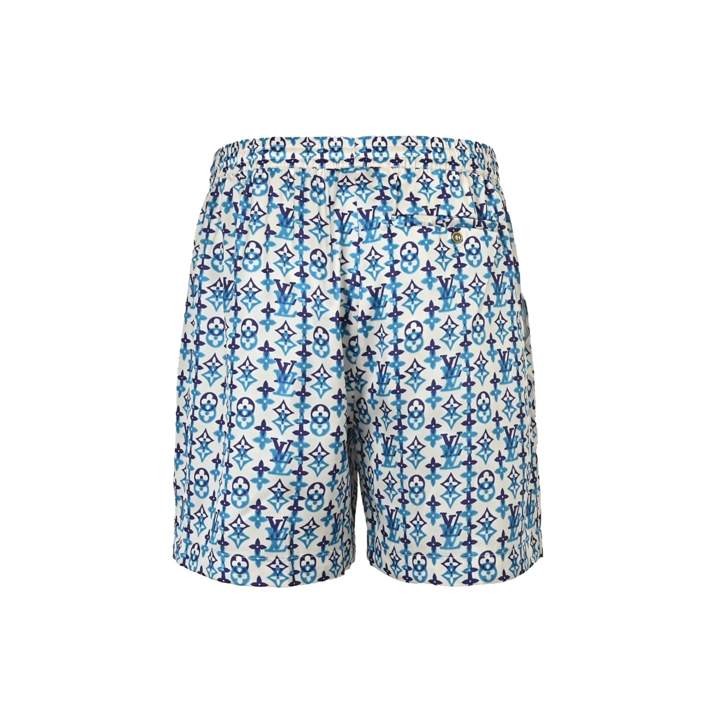 Louis Vuitton/Louis Vuitton full-length presbyopic print suit shorts